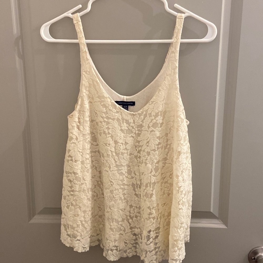American Eagle lace tank top